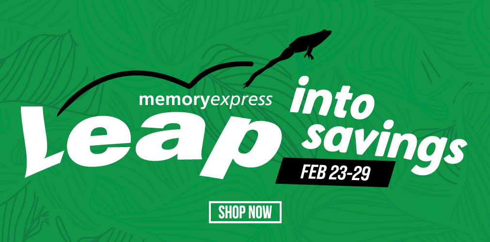 Memory Express LEAP into Savings Sale (Feb 2329, 2024) Memory Express