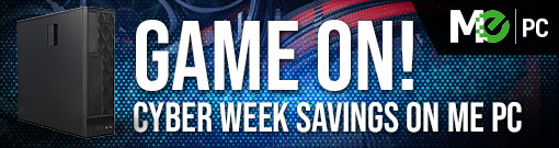 Game on! Cyber Week Savings on ME PC Desktop Systems (Dec 2-5)