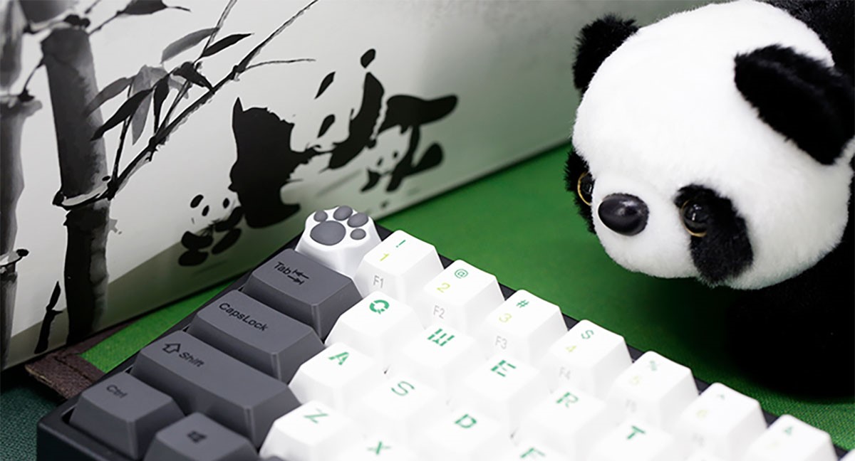 panda artisan keycap