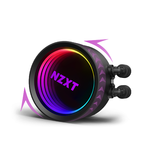 NZXT Kraken X53 RGB 240mm AIO Liquid CPU Cooler w/ Aer RGB Fans