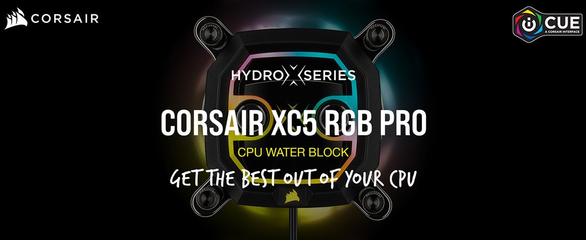 Hydro X Series XC5 RGB CPU Water Block (1200)