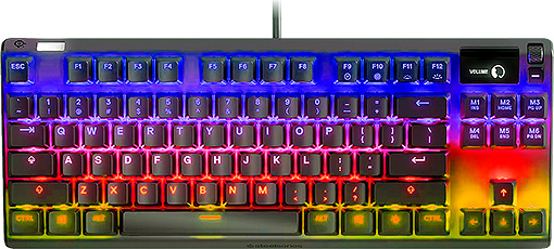 SteelSeries Apex 7 TKL Gaming Tastatur, QX2 RED, RGB-LED - schwa 0,000000  Noir - Cdiscount Informatique
