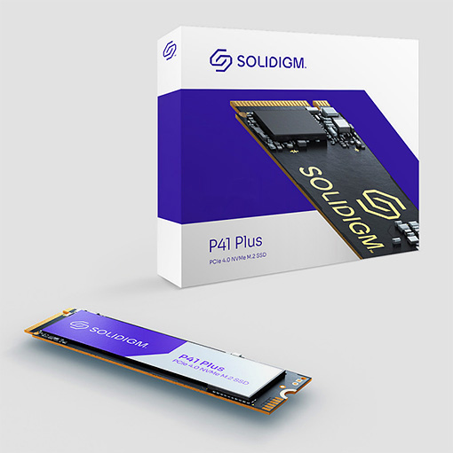 Solidigm 2TB P41 Plus NVMe M.2 PCIe 4.0 SSD - M.2 Solid State