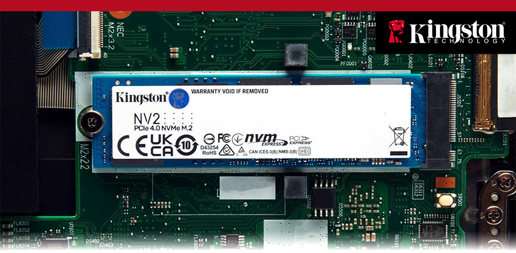 Disque Dur interne SSD Kingston NV2 M.2 2280 NVMe PCIe 4.0 Express