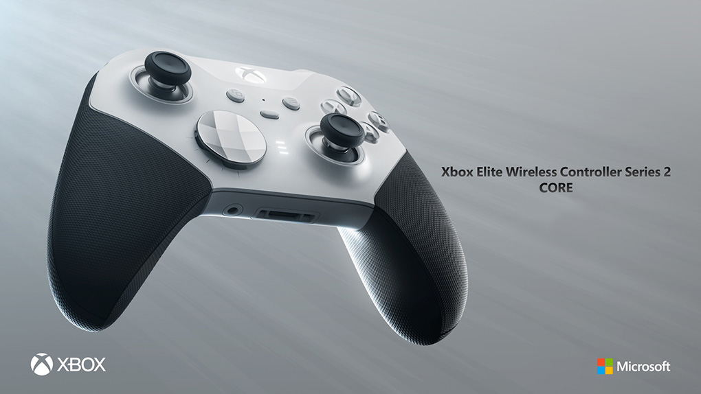 Xbox Elite Wireless Controller Series 2 – Core (White), Xbox