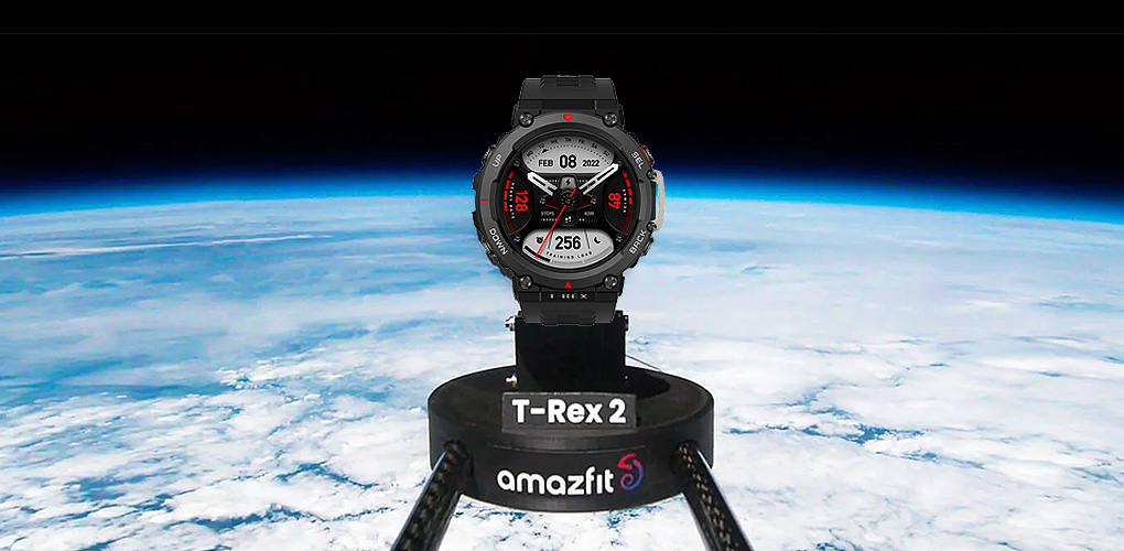 Extra tough: Amazfit T-Rex 2 just survived a trip from space