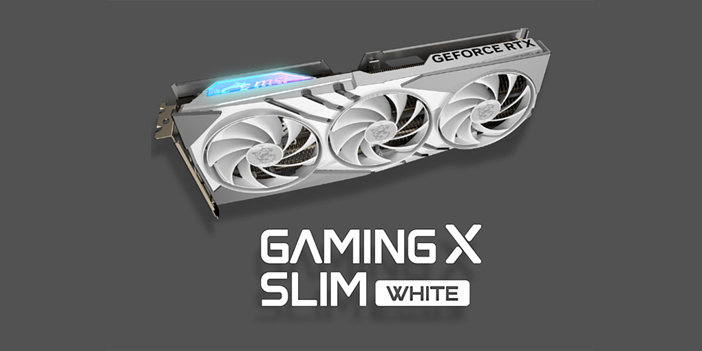MSI GeForce RTX 4060 Ti GAMING X SLIM WHITE 16GB Graphics Card