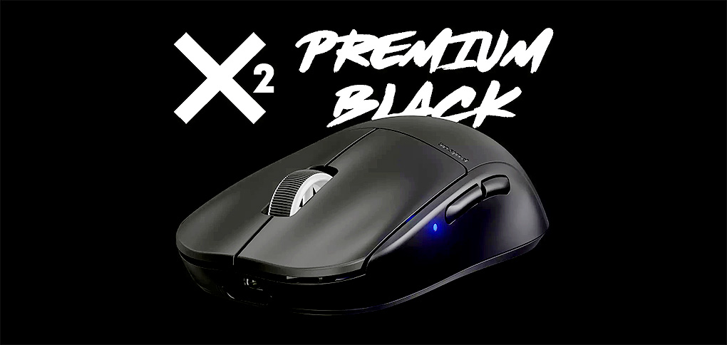 Pulsar X2 Wireless Gaming Mouse Premium Edition, Black w/ 26K DPI