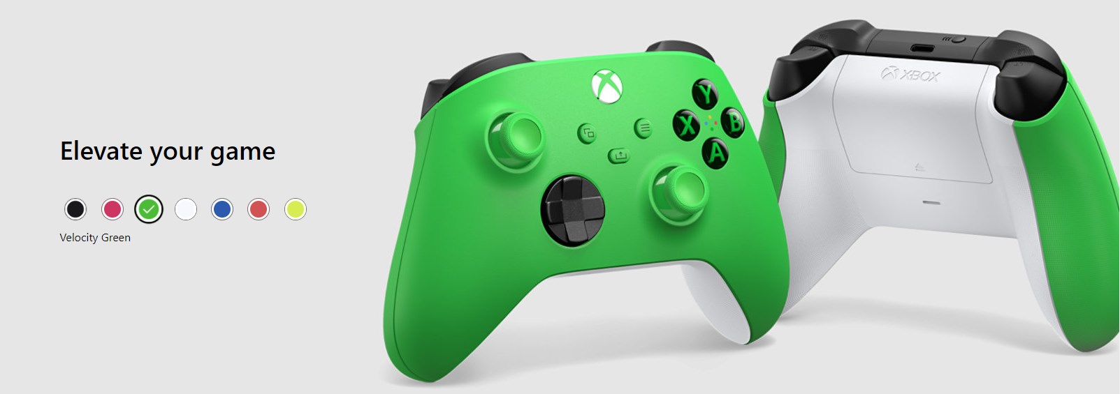 Microsoft Xbox X/S Wireless Controller, Velocity Green - Xbox Controllers &  Accessories - Memory Express