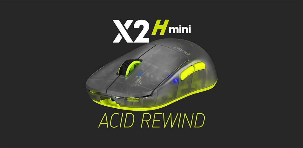 Pulsar X2H Mini Acid Rewind Edition Wireless / Wired Gaming Mouse 