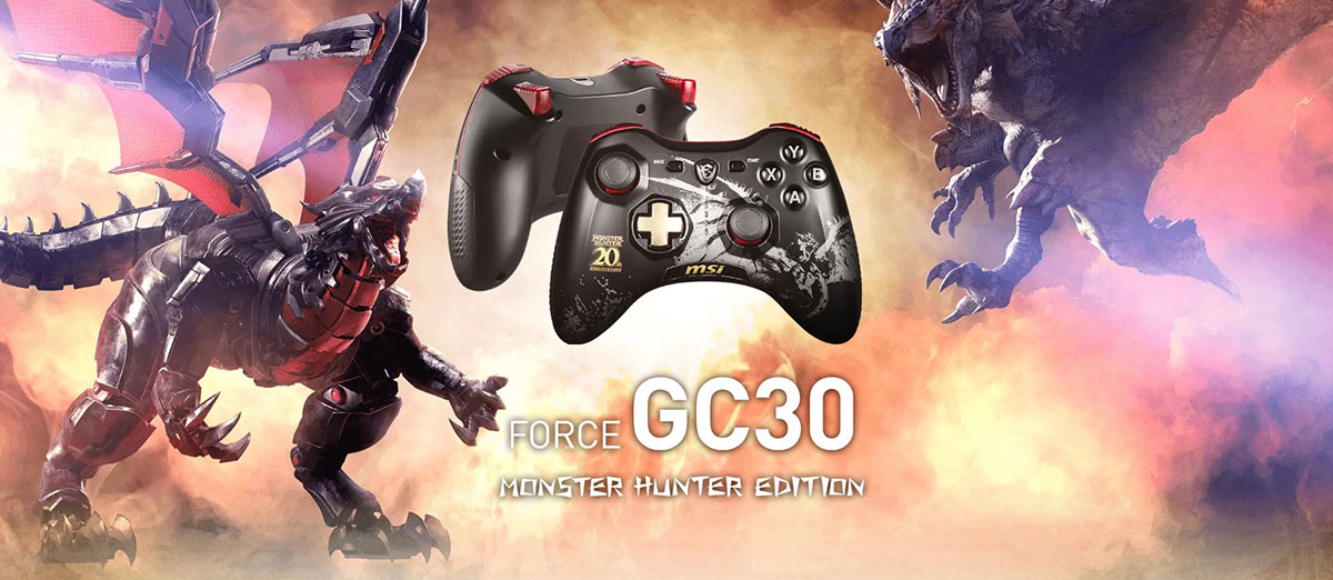 MSI せわしなく FORCE GC30 MONSTER HUNTER EDITION