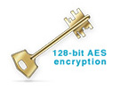 128-bit AES encryption