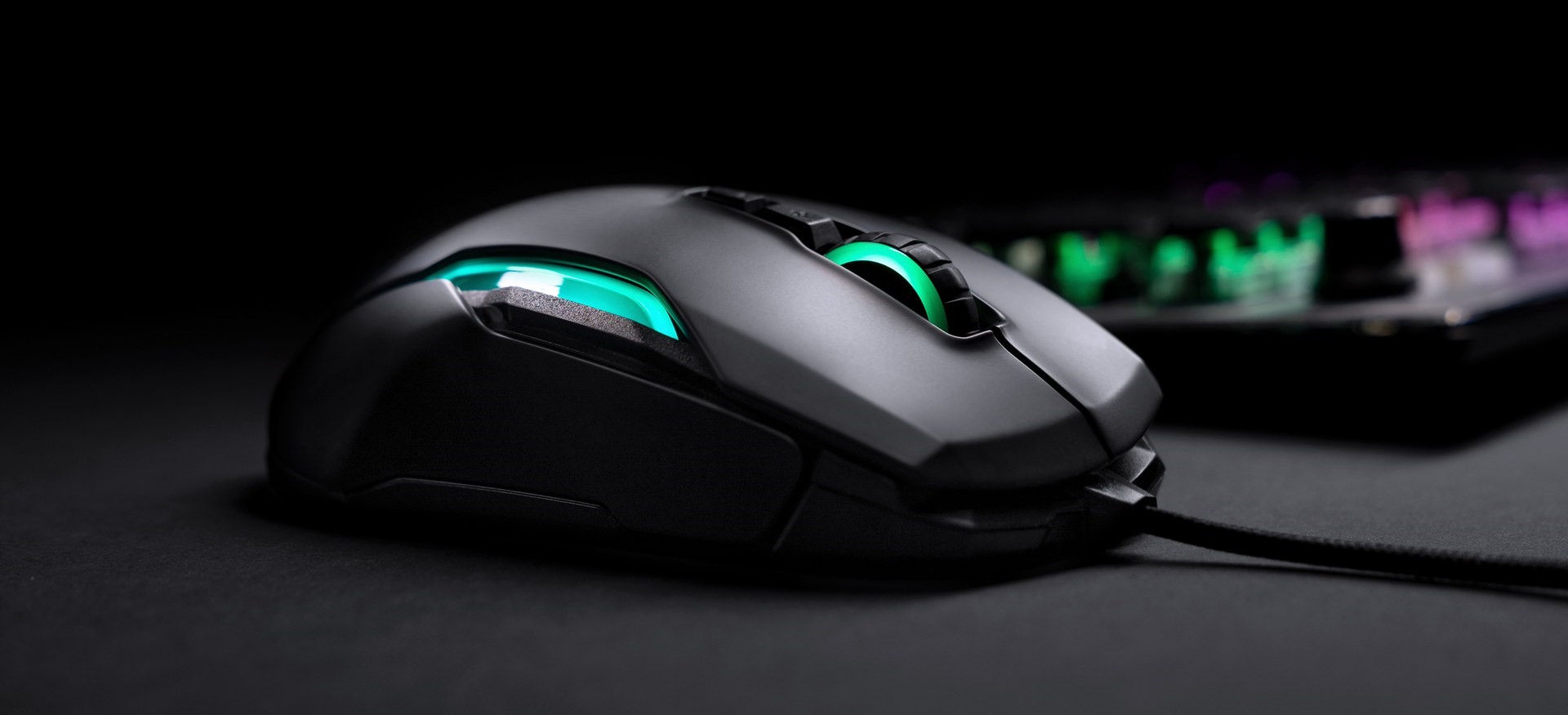 Roccat Kone AIMO Remastered RGB Gaming Mouse - Black
