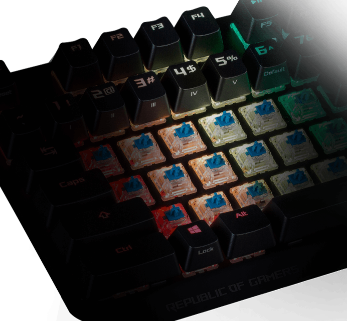 Teclado Gamer Asus X802 Strix Scope Tkl/bn/us RGB.