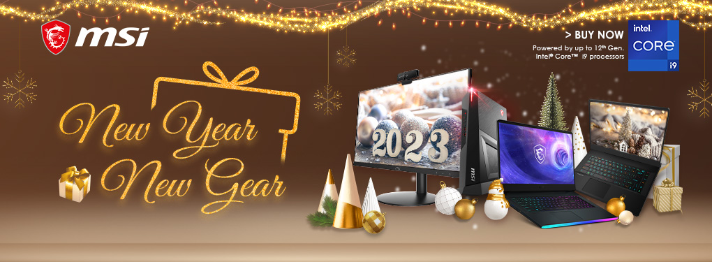 New Year. New Deal. Save now on select MSI products (Jan 19-31, 2023)