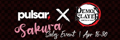 Pulsar x Demon Slayer Sakura Sales Event (Apr 16-30, 2024)