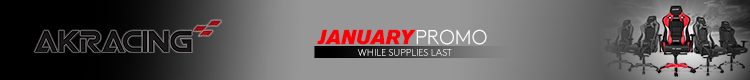 AKRacing January Promo  ( January 12 - 31 , 2022 )