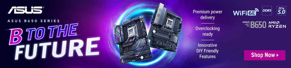ASUS B650 Series Motherboard - B to the Future!