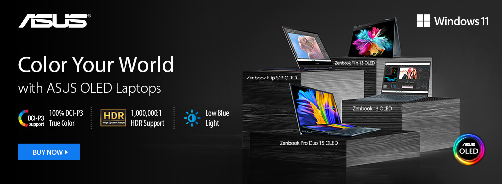 ASUS  Zenbook OLED Laptops - Color Your World ( May 20 -26, 2022)