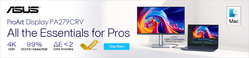 ASUS ProArt Display PA279CRV - All the Essentials for Pros
