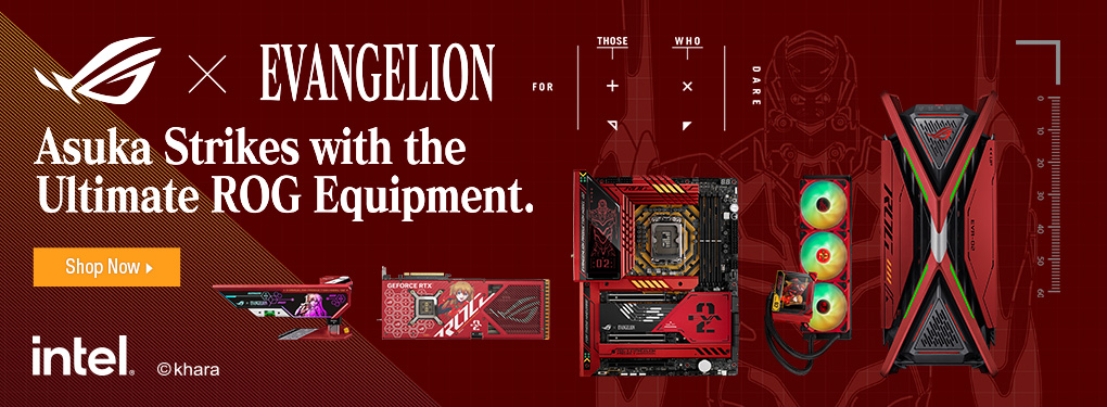 ASUS ROG x EVANGELION - Asuka Strikes with the Ultimate ROG Equipment