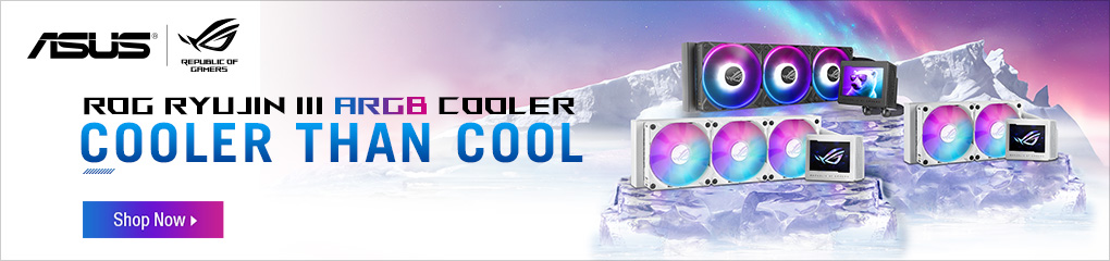Asus ROG Ryujin 3  ARGB Cooler - Cooler than Cool ( Aug 25 - Oct 1, 2023)