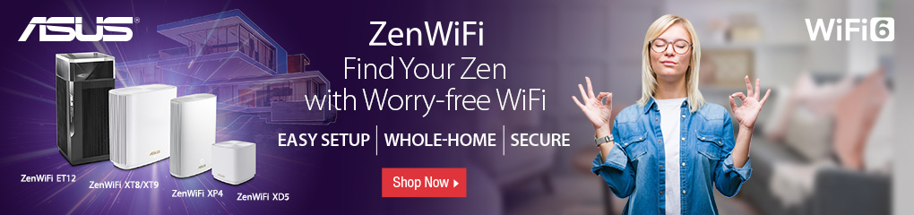 ASUS ZenWiFi - Find your Zen with Worry-free WiFi