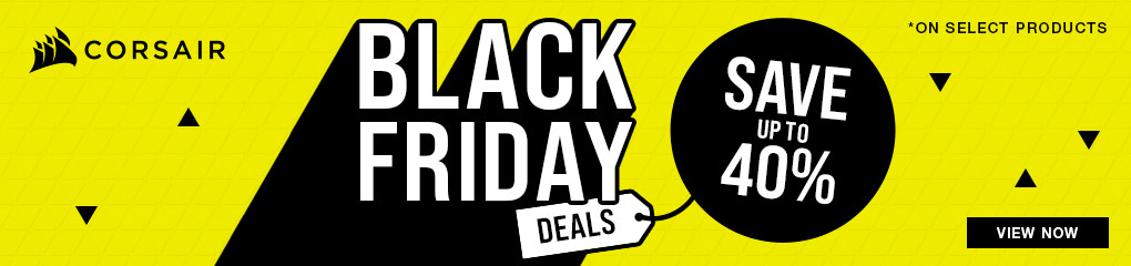 Corsair Black Friday Sale! (Nov 18 - Dec 1, 2022)