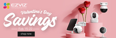 EZVIZ Valentine's Day Savings (Feb 15-22, 2024)
