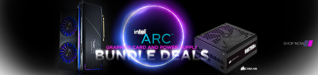 Intel ARC Graphics Card and Corsair Power Supply Bundle ( Dec 12 - Jan 31, 2023)
