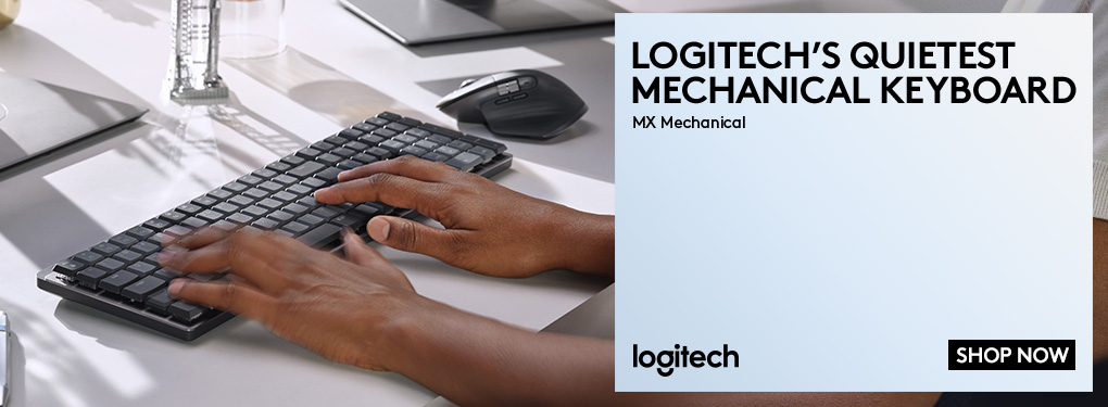 Logitech's Quietest Mechanical Keyboard - Logitech MX Mechanical