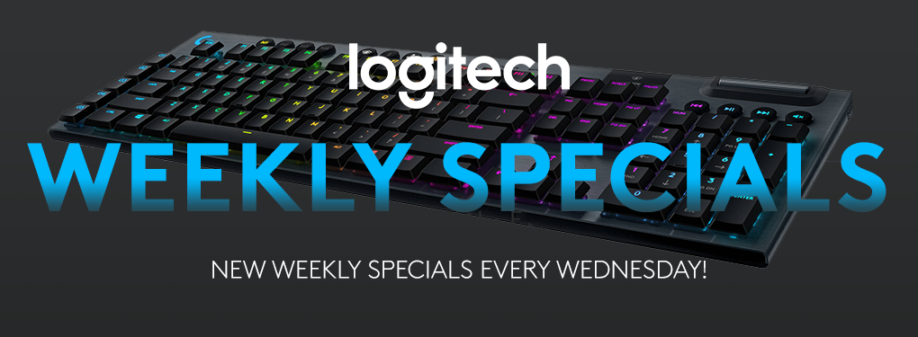 Logitech Weekly Specials (Jan 12- 18, 2022)