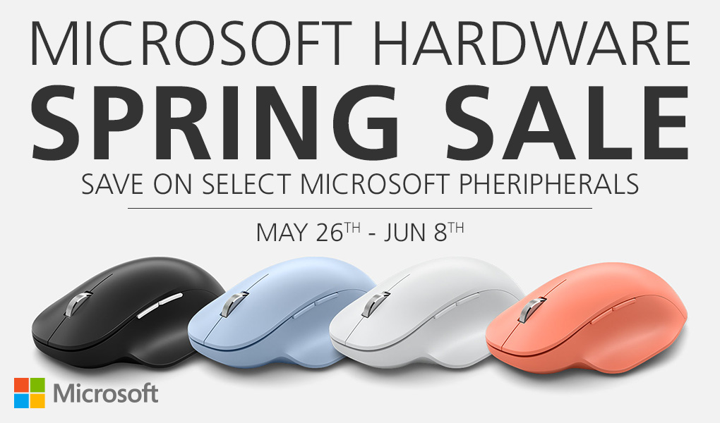 Microsoft Hardware Sale - Save on Microsoft Peripherals! (May 26 - Jun 8, 2023)