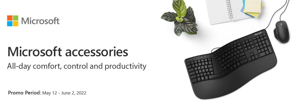 Microsoft Save on Accessories Promo ( May 13 - June 2 , 2022)
