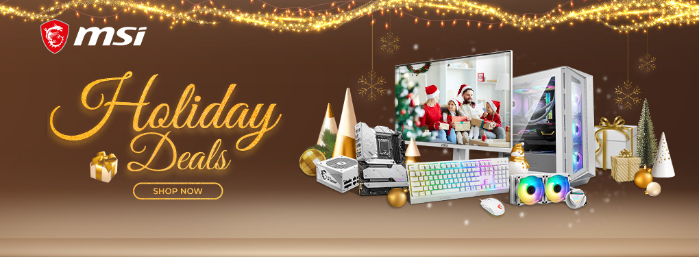 MSI Holiday Deals on PC Components! (Dec 1-15, 2022)