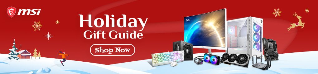 MSI Holiday Gift Guide (Dec 4-10, 2023)