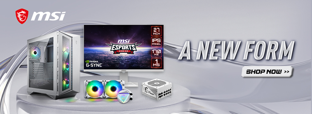 MSI White Peripherals - A New Form  (July 4 - 19, 2022)