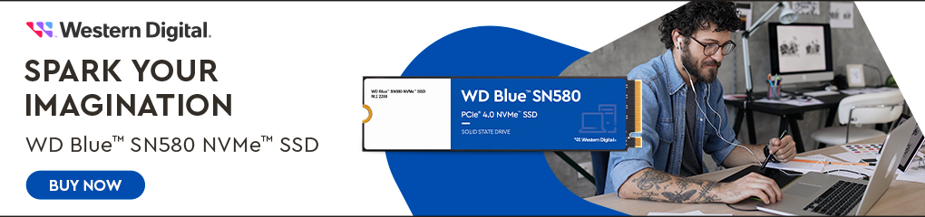 Spark Your Imagination - WD Blue SN580 NVMe SSD