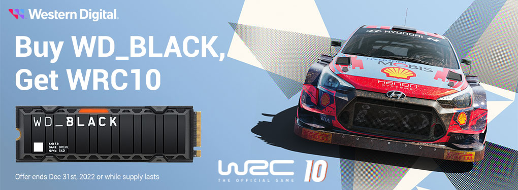 Buy WB_BLACK, Get WRC10 (Oct 26 - Dec 31, 2022)
