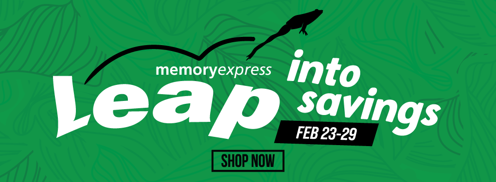 Memory Express LEAP into Savings Sale (Feb 23-29, 2024)