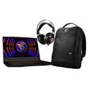 BDL_MM00003539 GF63 Thin 12VF-274CA Gaming Laptop w/ MSI Essential Backpack & MSI H991 Gaming Headset