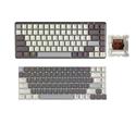 BDL_MM00003791 Cascade Wireless Backlit Mechanical Keyboard Bundle w/ Azio Cascade Regular Keycap Combo Set, Galaxy Dark