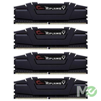 MX00112307 Ripjaws V Series 128GB DDR4 3600MHz CL18 Dual/Quad Channel Kit (4 x 32GB), Black
