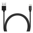 MX00112617 Sync & Charge MFi-Certified Lightning USB Cable, Black , 3Ft
