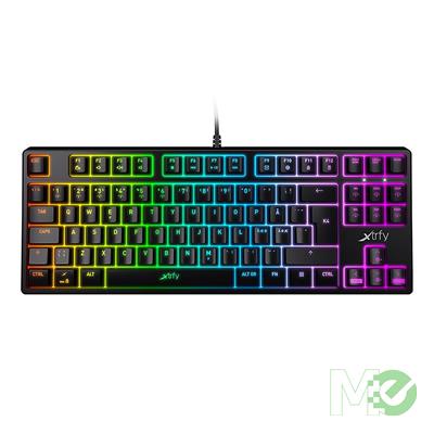 MX00112697 K4 TKL RGB Mechanical Gaming Keyboard -Black w/ Kailh Red Switch