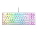 MX00112699 K4 TKL RGB Mechanical Gaming Keyboard -White w/ Kailh Red Switch
