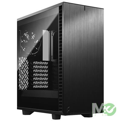 MX00112777 Define 7 Compact Mid Tower ATX Case w/ Dark Tint Tempered Glass, Black