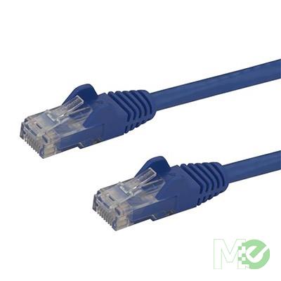 MX00112819 Snag-less Cat 6 Patch Cable, Blue, 1ft.