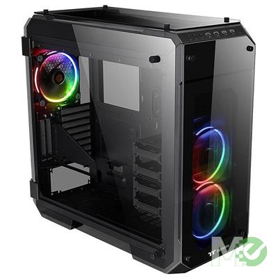 MX00112898 View 71 Tempered Glass ARGB Edition Full Tower E-ATX Computer Case w/ Side Windows, Black