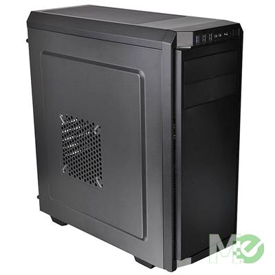 MX00112906 V100 Mid Tower ATX Computer Case w/ 500W Power Supply, Black